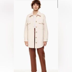 Aritzia wool Sherpa jacket